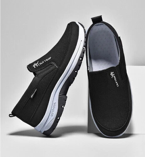Herren Freizeitsportschuhe Wanderschuhe Orthopädische Schuhe slip on Sneakers DE - Bild 3 von 28