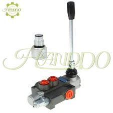 11 GPM 1 Spool Hydraulic Directional Control Valve 3600 PSI BSPP+Conversion Plug