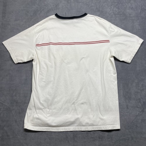 Camiseta Nautica 100% Algodón Manga Corta Juvenil XXL Blanco Gráfico T *Defecto - Imagen 9 de 9