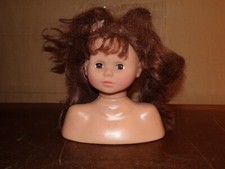 Tête à coiffer brune SIMBA STHK-121 ( 22 cm de haut )