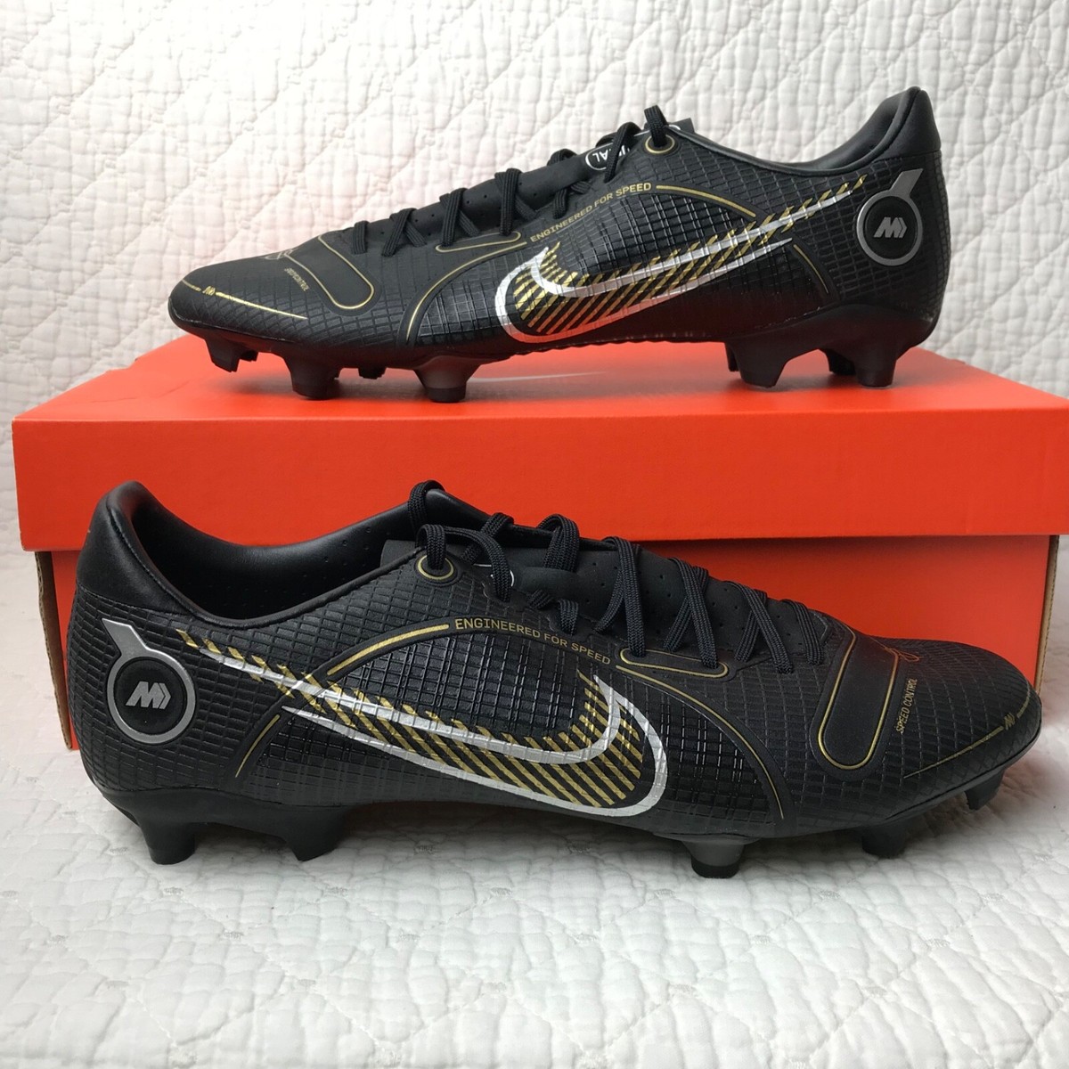 NIKE ZOOM VOPOR 14 ACADEMY HG Jr ② Nike Mercurial Vapor 14 Academy FG MG Soccer Cleats Men's SZ