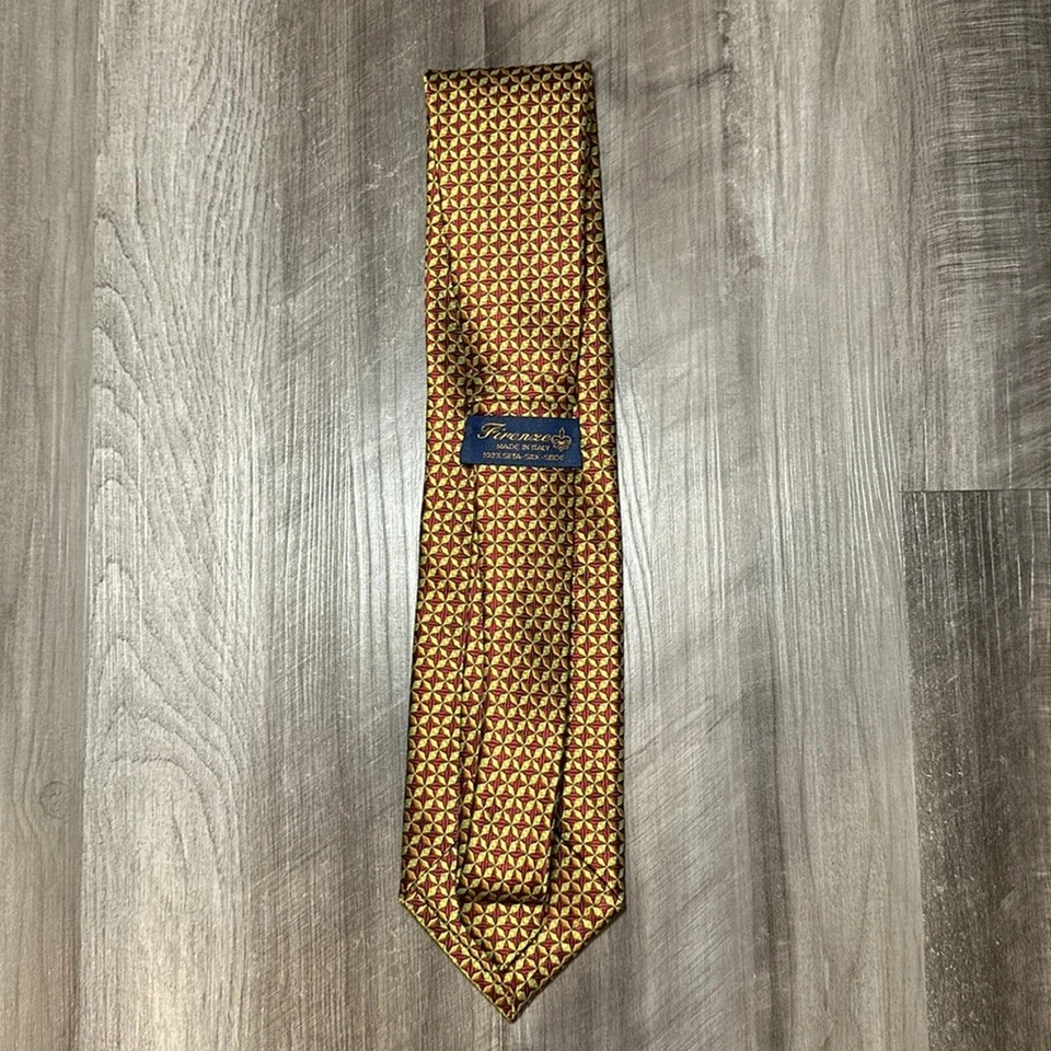 Corbata de seda Firenze Made in Italy Foto 3 de 4