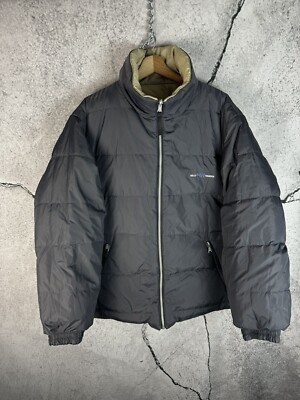 Vintage Helly Hansen Big Logo Reversible Puffer Jacket
