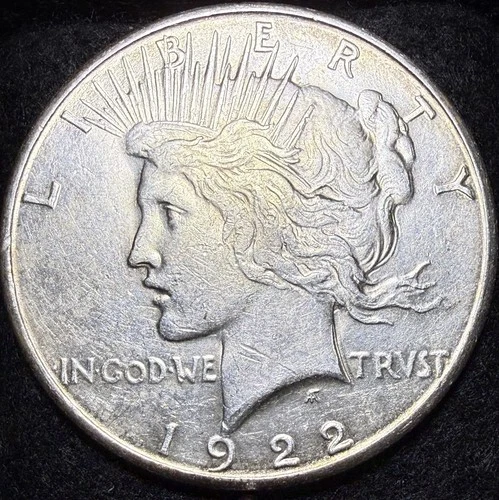1922 S Peace Dollar Circulated San Francisco Business Strike Uncertified