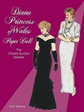 Diana, Princess of Wales, Paper Doll: The - Paperback, by Tom Tierney - Good