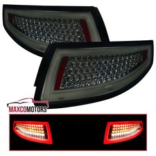 Smoke Tail Lights Fits 2005-2008 Porsche 911 997 Carrera Gt3 Turbo Led Drl Bar
