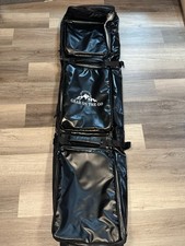 Gear On The Go Wheeled Ski Bag Snowboard Travel Case Tri-Compartment New