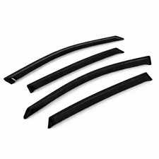 For Hyundai Santa Fe 2007-2012 Outside-mounted Dark Smoke Jdm Window Visors 4pcs