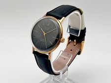 POLJOT 2209 De Luxe Ultra Slim AU20 Vintage Wristwatch USSR Serviced Watch