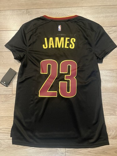 Lebron James #23 Cleveland Cavaliers Cavs NBA Fanatics Jersey Women’s Small New - Picture 2 of 2