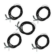 5pcs Motorized Bicycle Bike Throttle Cable & Clutch Cable for 49cc 60cc 66cc 