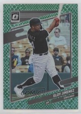 2021 Panini Donruss Optic Green Dragon Prizm 59/88 Eloy Jimenez #158 14uk
