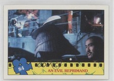 1990 Topps Teenage Mutant Ninja Turtles Movie An Evil Reprimand #84 3c7