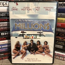 Millions DVD Billy Zane, Lauren Hutton, Lions Gate, Good, Buy 2 Get 1 Free - S