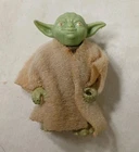 Vintage 1980 Kenner Star Wars Original YODA Green Head w/Cloth Robe ESB NO Repo