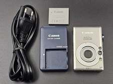 Canon IXUS 40 4.0 MP Digital Camera Silver - Refurbished