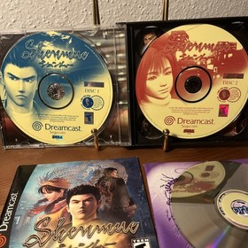 Shenmue Sega Dreamcast CIB Complete 4 Discs Passport Manual EXCELLENT Condition