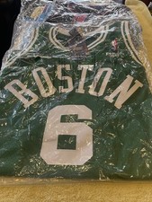 Bill Russell 6 Celtics Jersey Swingman 2XL REEBOK SEALE