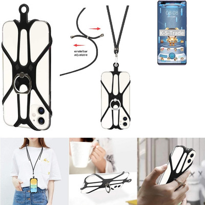 Handyband für HTC Wildfire E3 Fingerhalterung Lanyard