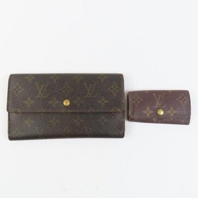 LOUIS VUITTON  Monogram Inter Multicles4 2-piece set Junk Wallet 600023