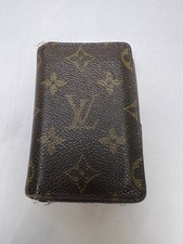 Louis Vuitton Portafoglio Monogram Marrone Pelle Bi-Fold Uomo Porta Carte