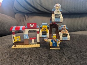 LEGO SpongeBob SquarePants Glove World 3816 100% Complete Box Sandy Patrick 