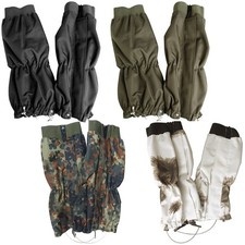 Nässeschutzgamaschen mit Stahlseil BW Bundeswehr Gamaschen Jäger Regen Stulpen