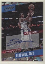 2017 Panini Prestige Bonus Shots Signatures Crystal Lou Williams #77 Auto 03rx