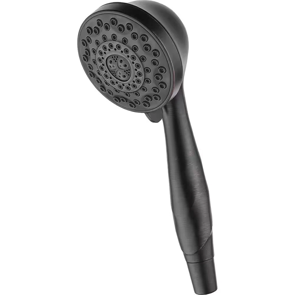 7-Spray Patterns 1.75 GPM 3.81 In. Wall Mount Handheld Shower Head in Venetian B