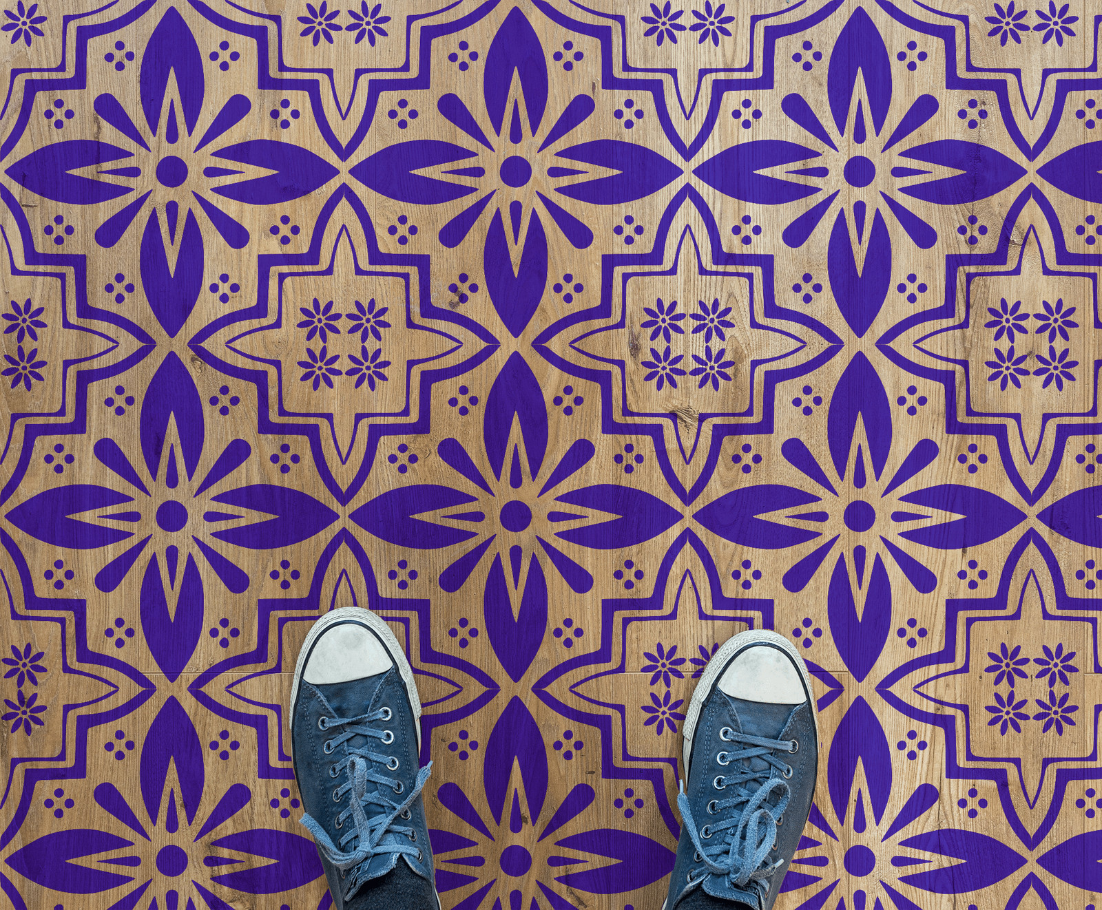 Geometric Pattern Stencil - Art and Wall Stencil