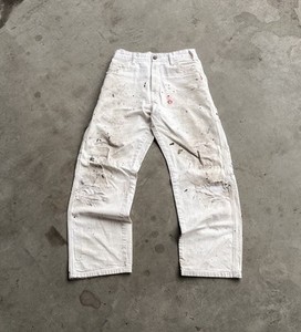 パンツ BIG YANK White painter Pants Scovill Zip パンツ BIG YANK White painter Pants Scovill Zip Vintage 60s Big