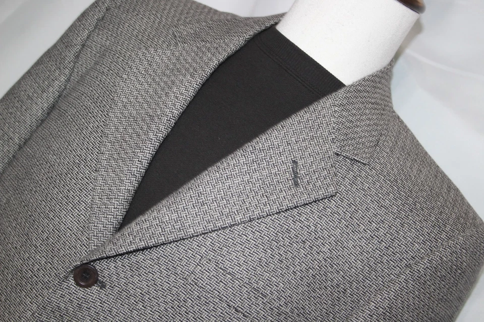 VERSACE сделано в Италии мужчин 42R шерсти кашемир сетки 3B Sport пальто блейзер - Изображение 4 из 4