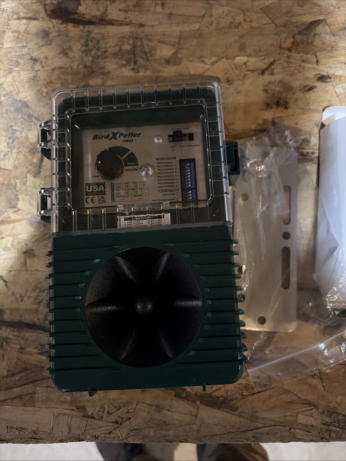 Bird-X Bxp-Pro 2 Xpeller 110V Electronic Bird Repeller New In Box Open Box