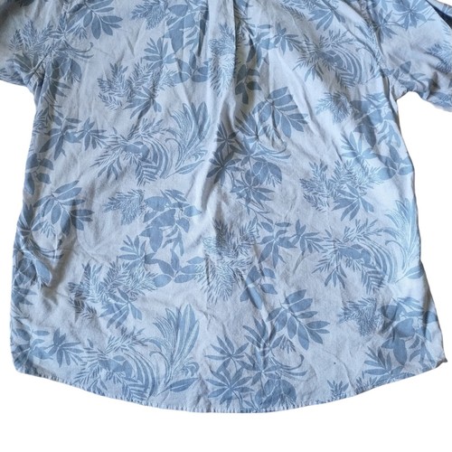 Eddie Bauer Mens Short Sleeve Button Down Shirt, Tropical All Over Print, Large - Picture 11 of 15