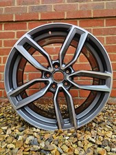 19" AUDI A3 S3 ALLOY WHEEL 5 PARALLEL SPOKE MODEL 8X19 ET49 GENUINE 8V0601025AB