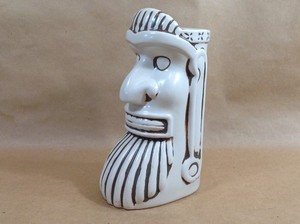 Tiki-Ray Mug Manufactured By  Tiki Farm In 2009 6.25" H
