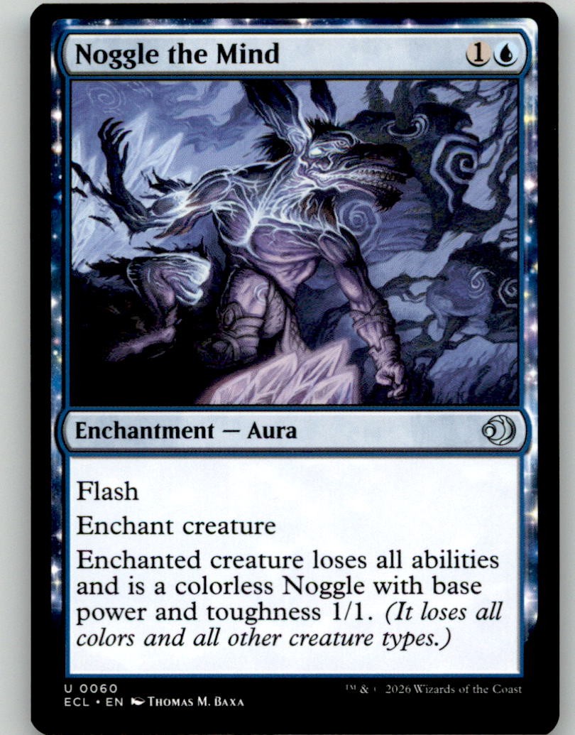 Noggle the Mind 60 Uncommon Lorwyn Eclipsed MTG Lightly Played