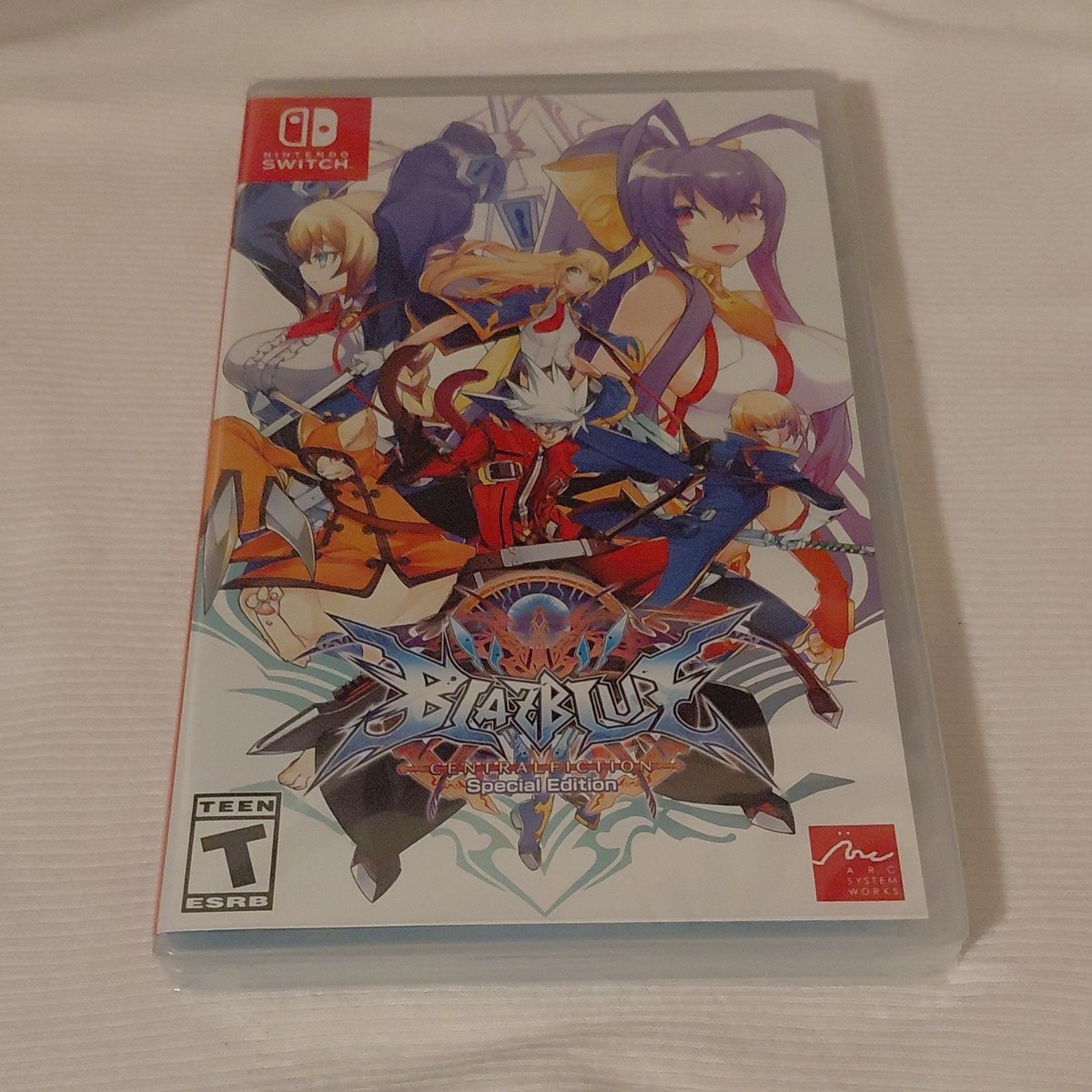 BlazBlue Central Fiction Special Edition Nintendo Switch Arc