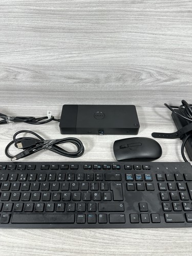 Estación de acoplamiento, mouse y teclado Dell WD19S K20A HDMI Thunderbolt USB-C originales - Imagen 3 de 19