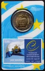San Marino €2 2012 Stamp & Coin Card Stamp 2007