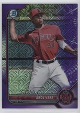 2022 Bowman Chrome Prospects Mega Box Purple Mojo Refractor /250 Arol Vera 0q3