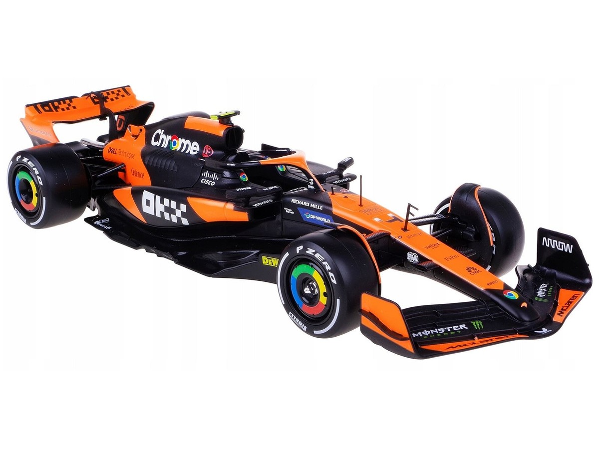 ミニカー McLaren MCL38 4th Australian GP 2024 AFX 2024 McLaren MCL38 #4 FY Australian Grand Prix Mega G+