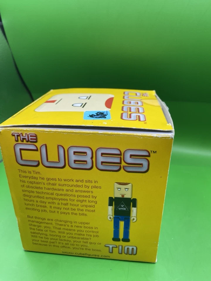 The Cubes Tim & I. T. Set Play Set Corporate Office Toy Action Figure Set 7 - Image 2 of 4