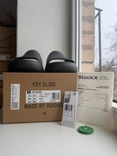 Size 13US Adidas Yeezy Slide - Dark Onyx, box included FAST SHIPPING