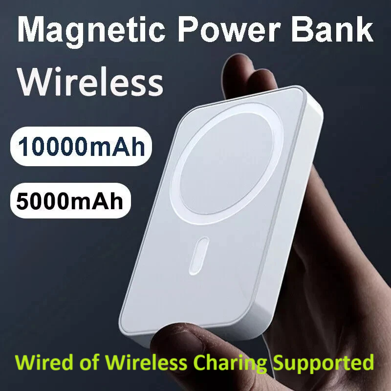 Magnetic Wireless Power Bank Battery Pack for iPhone