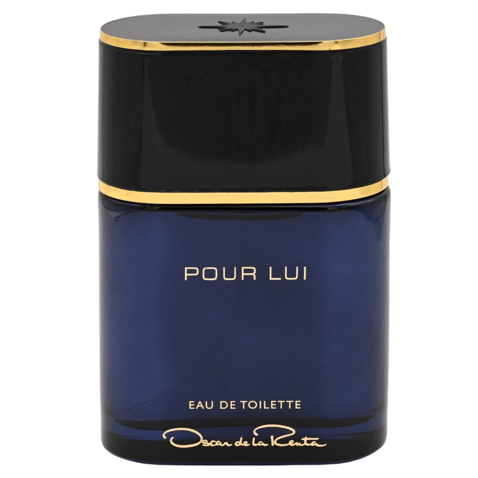 POUR LUI por Oscar de la Renta Colonia 3/3,0 OZ EDT para hombres nuevo en caja Foto 2 de 4