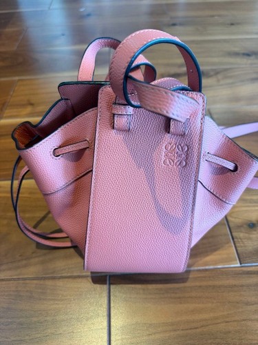 Loewe Hammock Drawstring Mini Pink