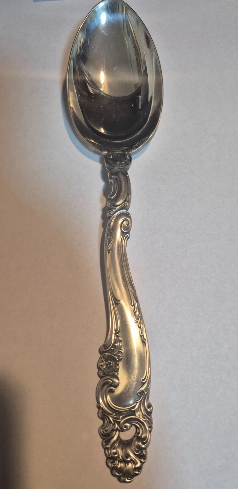 Decor by Gorham Sterling Silver Table Serving Spoon 8.5"