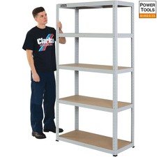 Clarke 6600732 Csm5100Lg 100 Boltless Shelving (Light Grey)