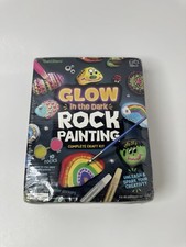 Creativity for Kids Glow in the Dark Rock Painting Kit New Craft Set